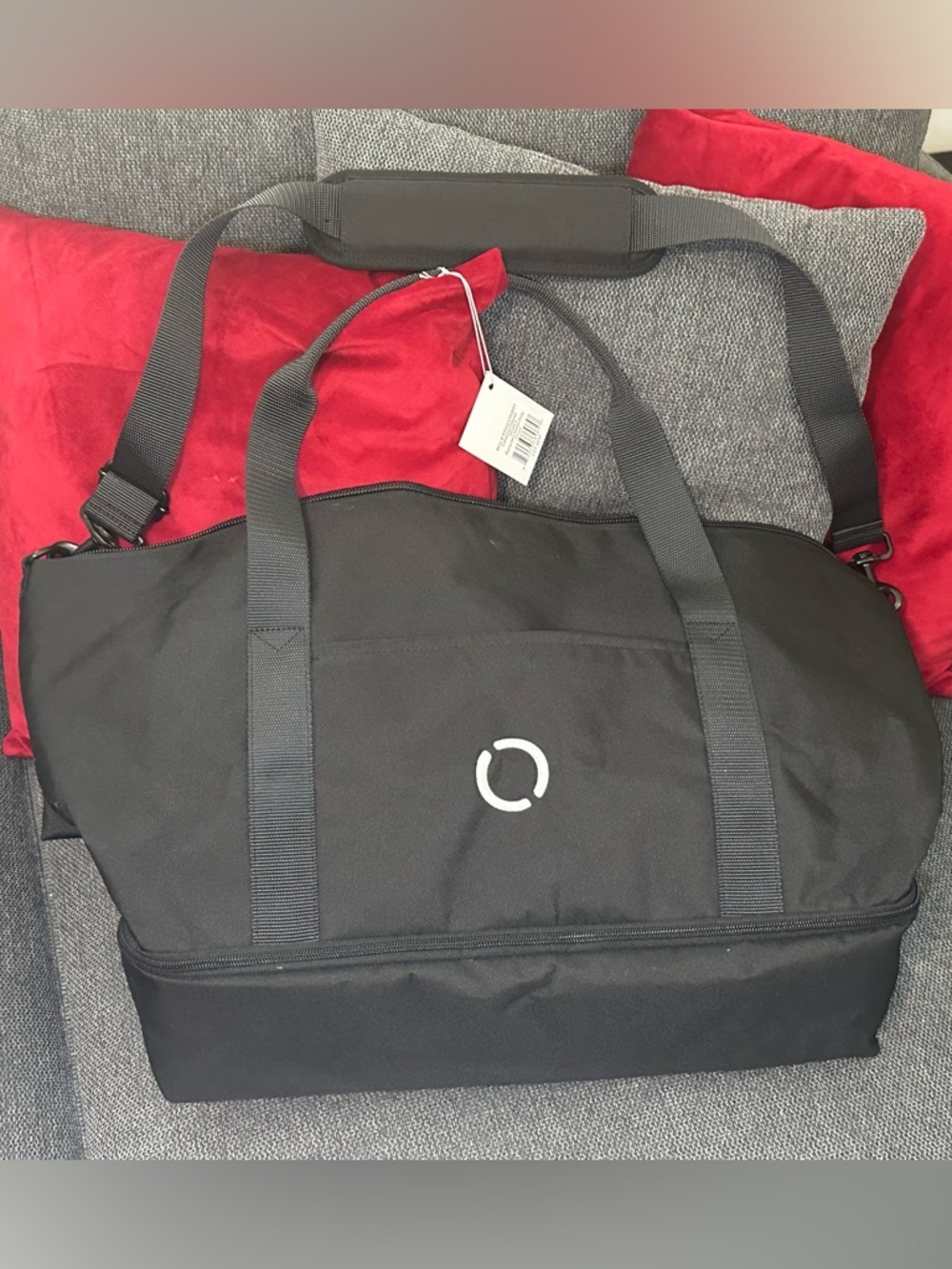 Catalina Deluxe Small Weekender Duffel Bag Black NWT – NJOY Logo - Picture 5 of 7